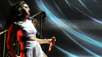 Selena Gomez Performs