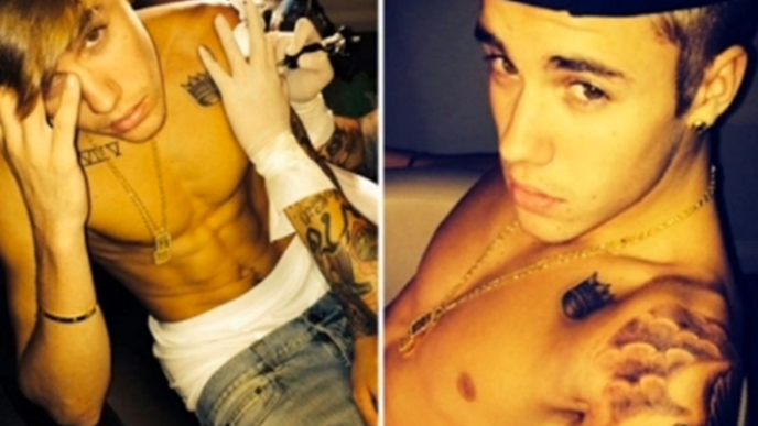 justin bieber tetovanie