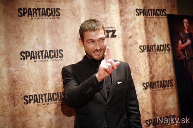 Actor Andy Whitfield arrives for a screening of &quot;Spartacus: Blood and Sand&quot; at the Tribeca Grand in New York, Tuesday, Jan. 19, 2010. (AP Photo/Jason DeCrow)