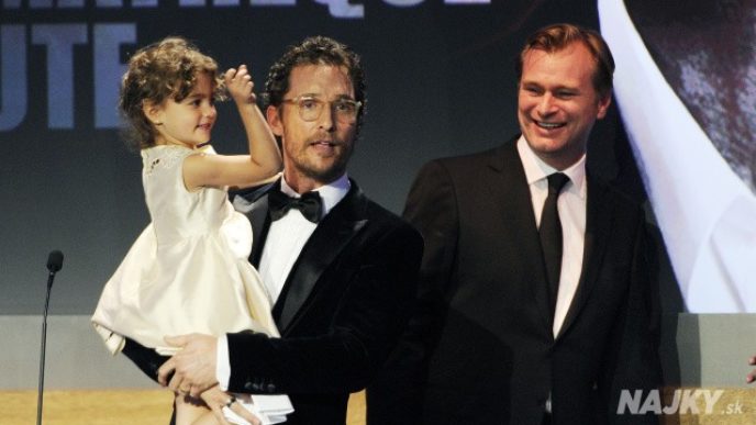 Matthew McConaughey, Vida Alves McConaughey, Christopher Nolan