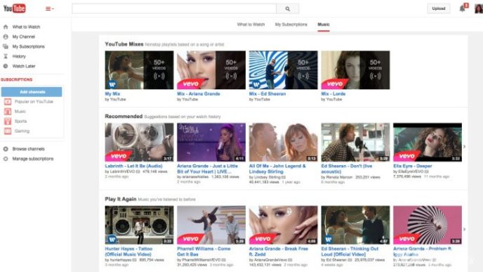 Google YouTube Music
