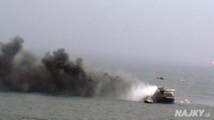 Greece Ferry Fire
