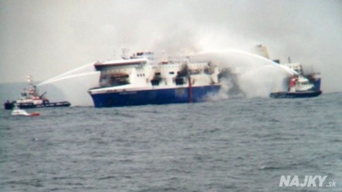Greece Ferry Fire