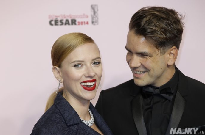 Scarlett Johansson, Romain Dauriac