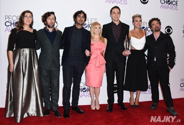 Mayim Bialik, Simon Helberg, Kunal Nayyar, Melissa Rauch, Jim Parsons, Kaley Cuoco- Sweeting, Johnny Galecki