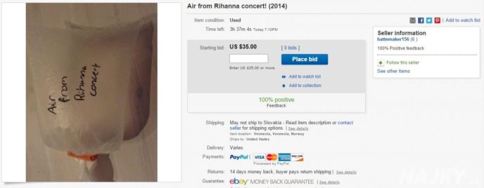 http://www.ebay.com/itm/Air-from-Rihanna-concert-2014-/291402517774?pt=LH_DefaultDomain_0&amp;hash=item43d8f18d0e