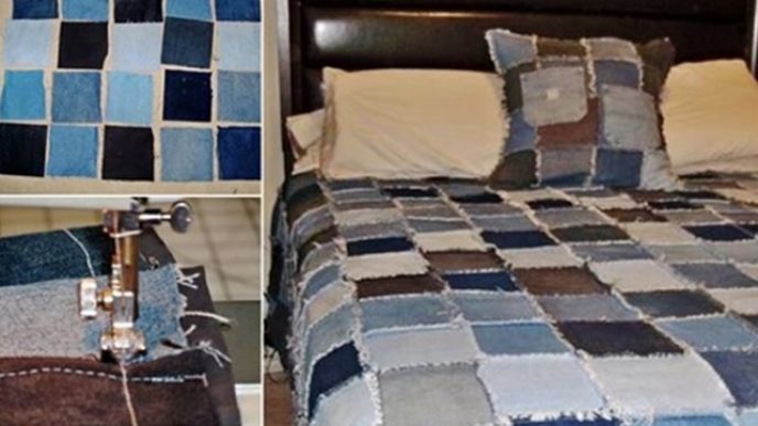 How-to-DIY-Denim-Rag-Quilt-From-Old-Jeans