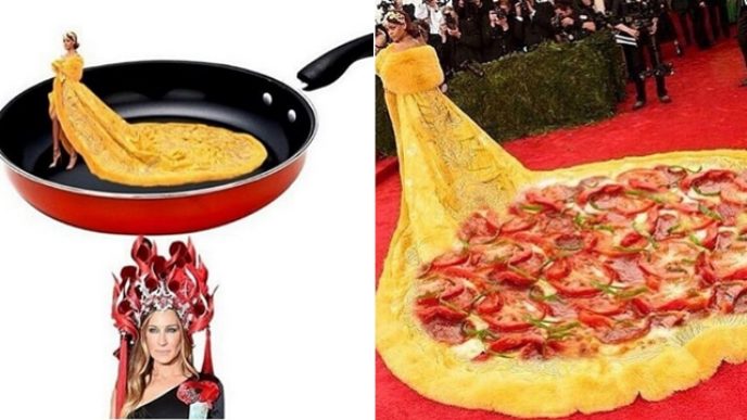 rihanna parodie zlte saty