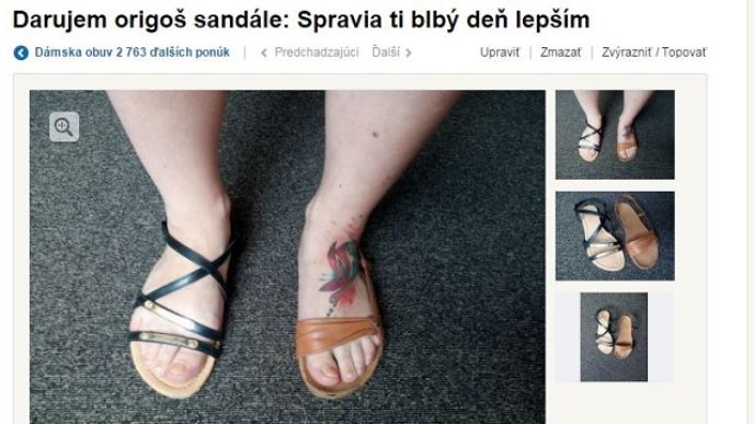 origoš sandale