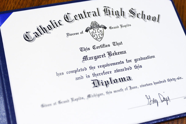 Grandmother honorary highschool diploma margaret bekema 17.jpg