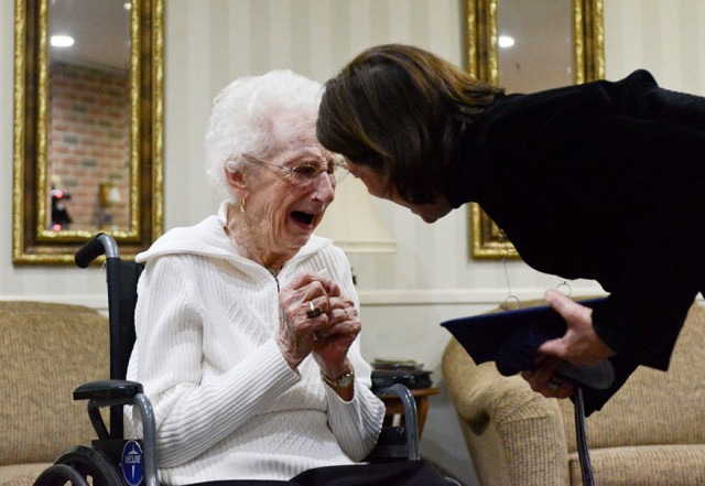 Grandmother honorary highschool diploma margaret bekema 2.jpg