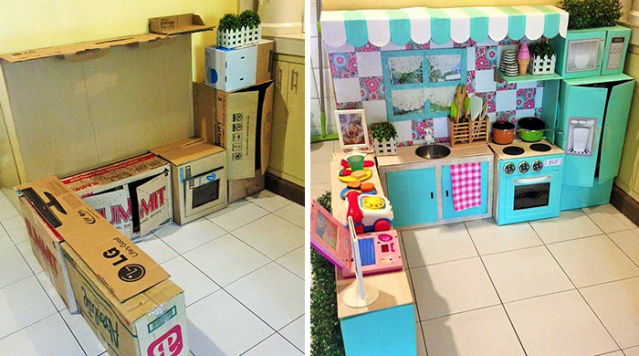 Diy cardboard kitchen recycle toddler coverimage.jpg