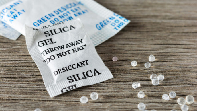 Desiccant silica gel