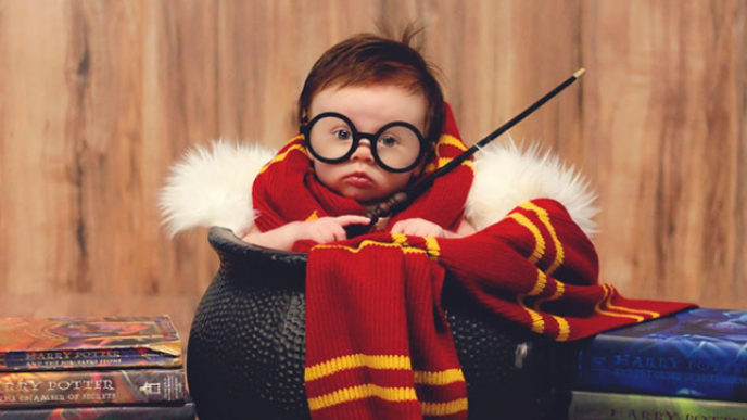 Newborn baby harry potter photo shoot kayla glover 1.jpg