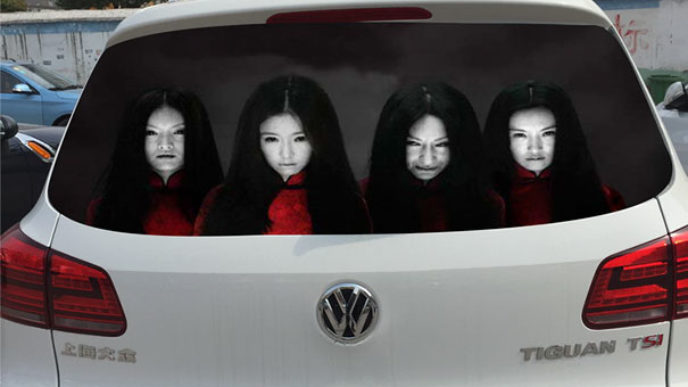 High beam reflective scary faces decals china 3.jpg