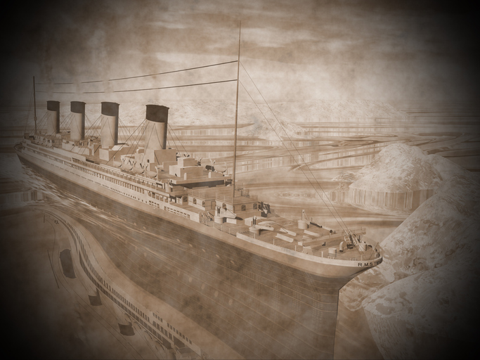 http://www.thinkstockphotos.com/image/stock-illustration-titanic-ship-3d-render/498472999/popup?sq=titanic/f=CPIHVX/s=DynamicRank