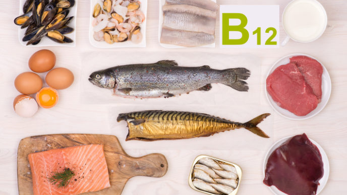 Vitamin B12 containing foods