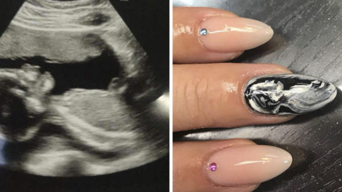 Baby ultrasound scan nail art sarah clarke sarenity hair and beauty coverimage.jpg