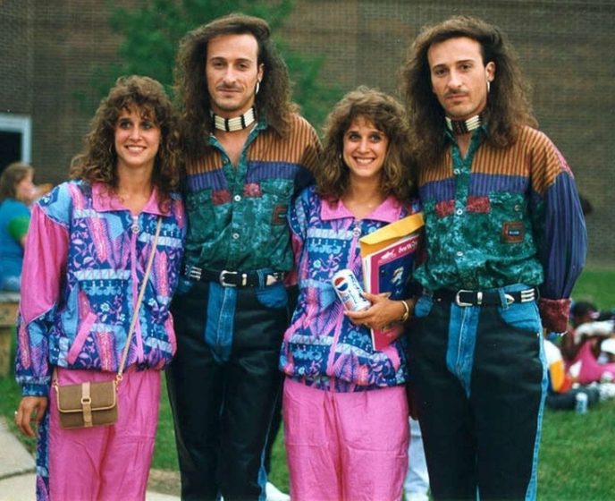 The '80S Were All About Pushing The Limits In Terms Of Colors within Stereotypical 80S Fashion