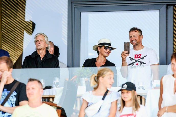 Michael Douglas prišiel na Slovensko