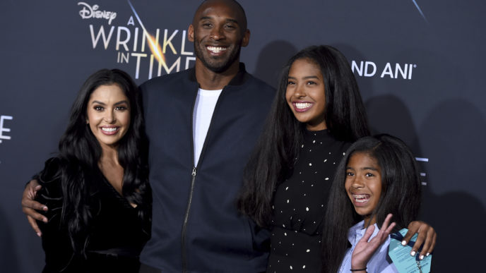 Vanessa Bryant, Kobe Bryant, Natalia Bryant, Gianna Maria Onore Bryant