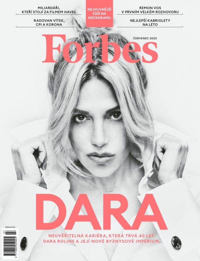 Dara na obálke českého Forbes