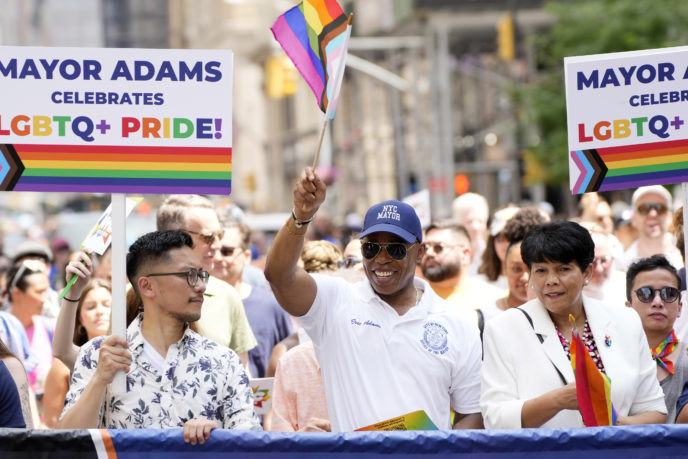 NYC Pride March, Eric Adams