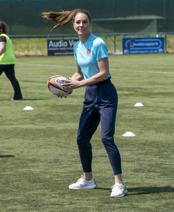 Kate hrá rugby