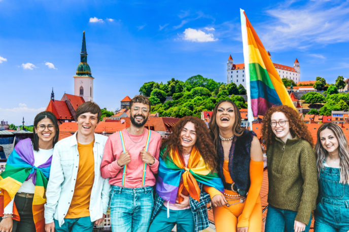 Kolaz najky bratislava lgbt pride