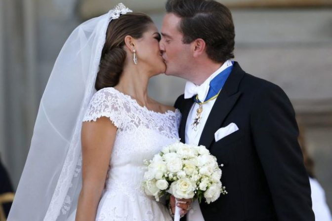 Švédska princezná Madeleine sa dnes vydala