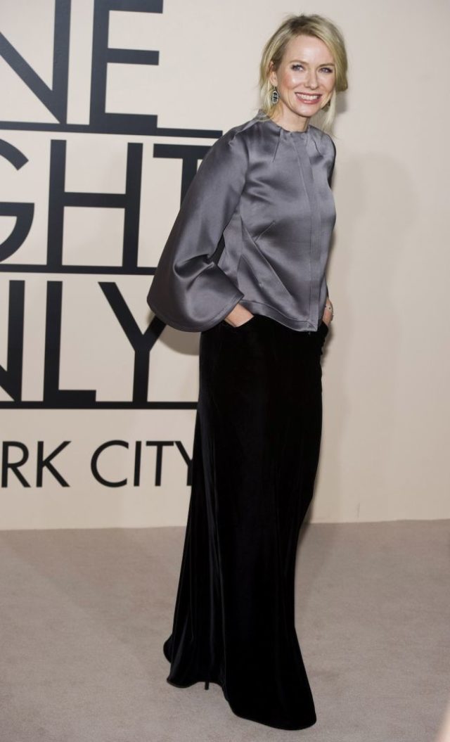 Naomi Watts prichádza na prehliadku One Night Only v New Yorku