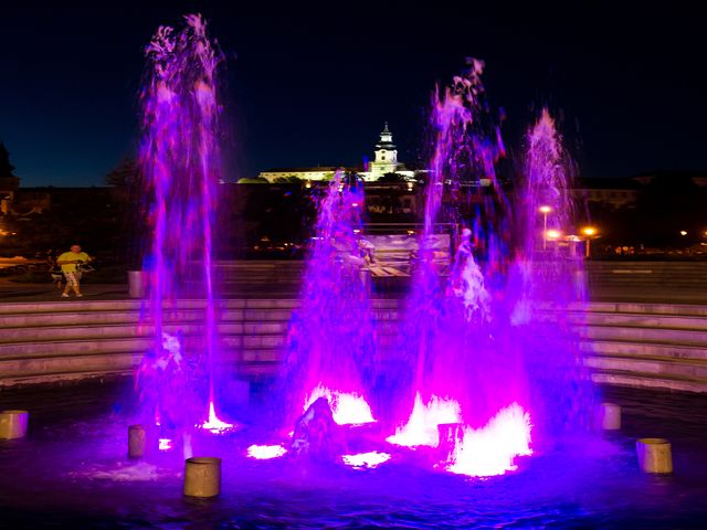 ILUSTRAÈNÉ: Farebná fontána v Nitre