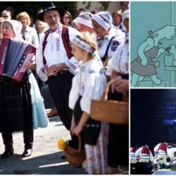 o psíčkovi a mačičke, vinobranie, folklór