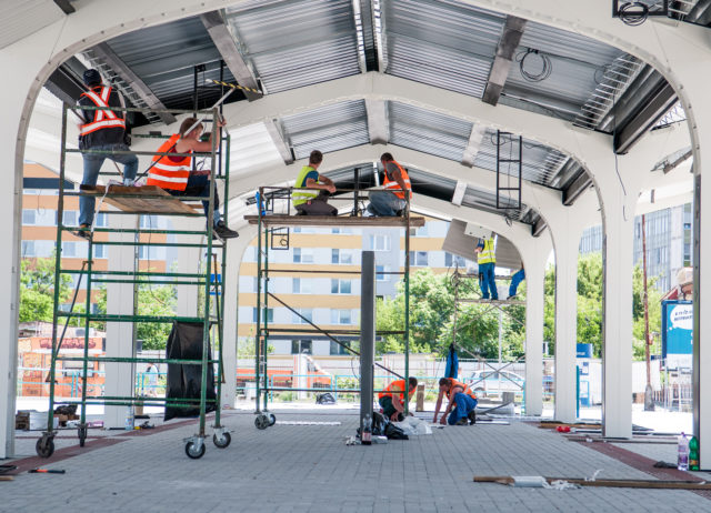 NITRA: Práce na rekonštrukcii autobusovej stanice