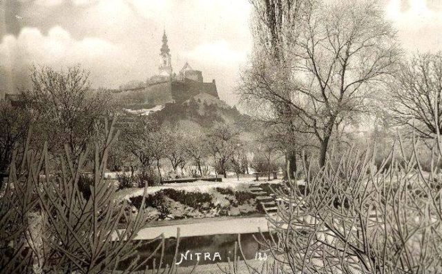 Zimna idylka 1919 pohlad od zs chrenova klub priatelov starej nitry.jpg