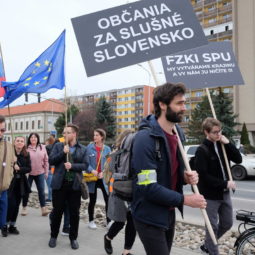 Pochod za slušné Slovensko