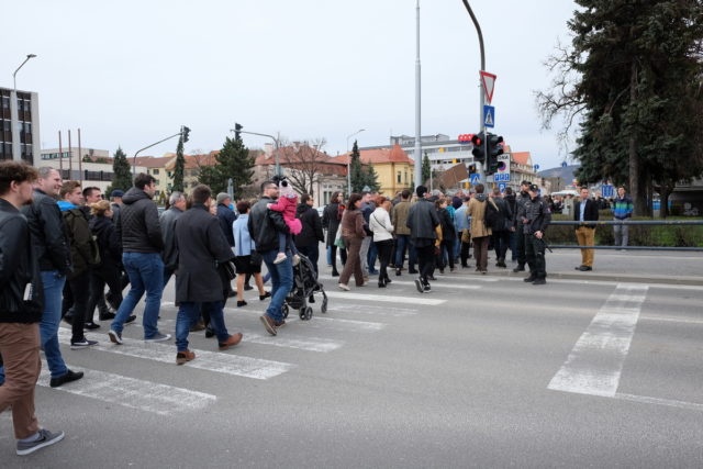 Pochod za slušné Slovensko