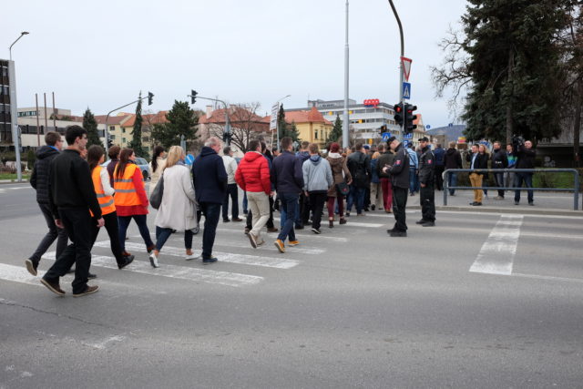 Pochod za slušné Slovensko