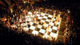 živý šach