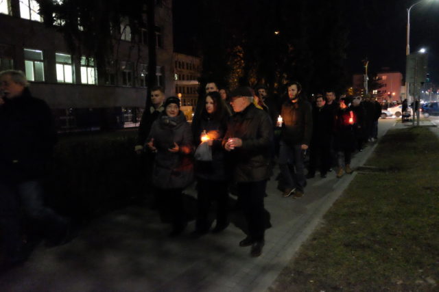 Spomienkový pochod Nitra