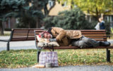 bezdomovec v Nitre