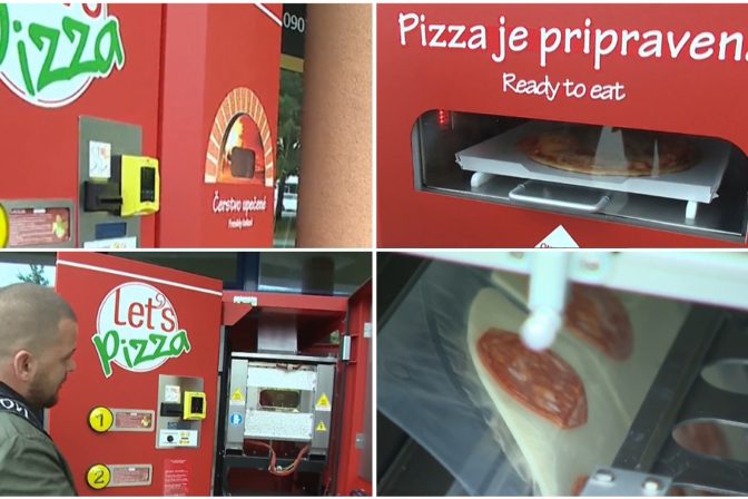 Automat na pizzu v Nitre
