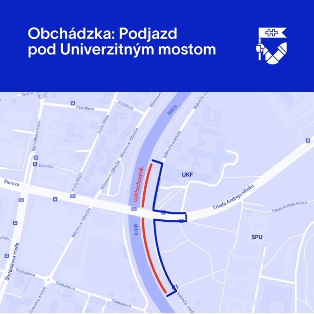 Univerzitny most vystavba cyklotrasa chodnik podjazd 2.jpg