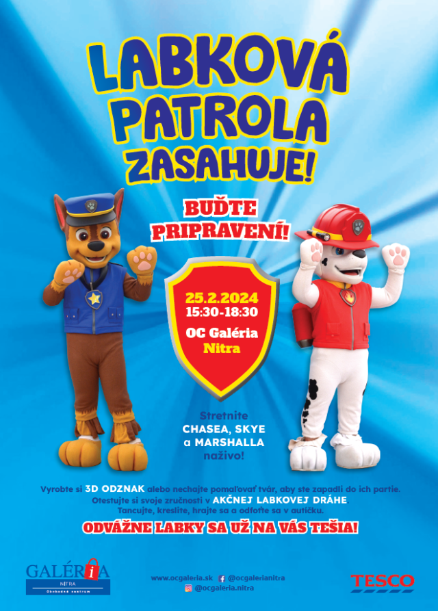 Labková patrola Nitra
