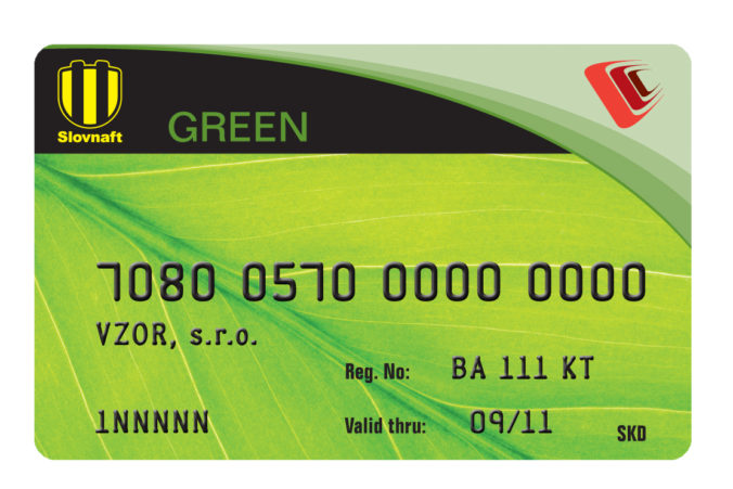 Green karta od Slovnaftu šetrí podnikateľom náklady