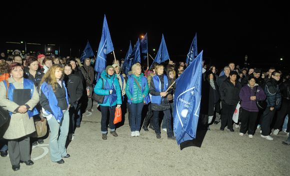 V Senickom podniku Delphi štrajkovali proti presunu výroby do Rumunska