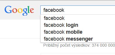 Najvyhľadávanejším výrazom na Googli je znova Facebook