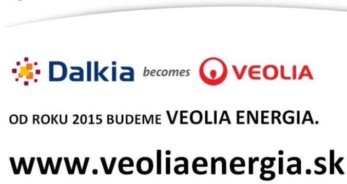 Dalkia zmenila na Slovensku meno na Veolia Energia