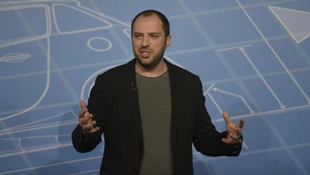 Co-founder and CEO of Whatsapp Jan Koum speaks during a conference at the Mobile World Congress, the world's largest mobile phone trade show in Barcelona, Spain, Monday, Feb. 24, 2014. Expected highlights include major product launches from Samsung and other phone makers, along with a keynote address by Facebook founder and chief executive Mark Zuckerberg. (AP Photo/Manu Fernandez)