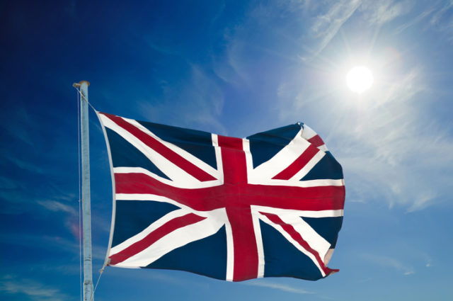 Vlajka, Veľká Británia
